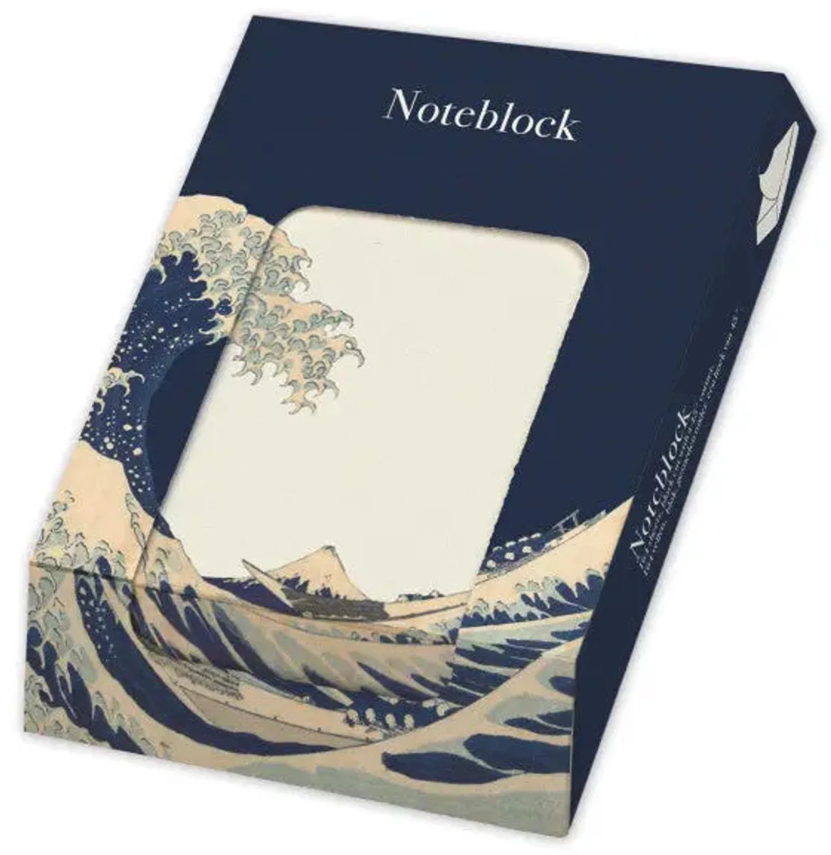 Memo blocnote: Under the Wave off Kanagawa, Katsushika Hokusai, Rijksmuseum Amsterdam fra Bekking & Blitz i Flerfarvet – produktbillede