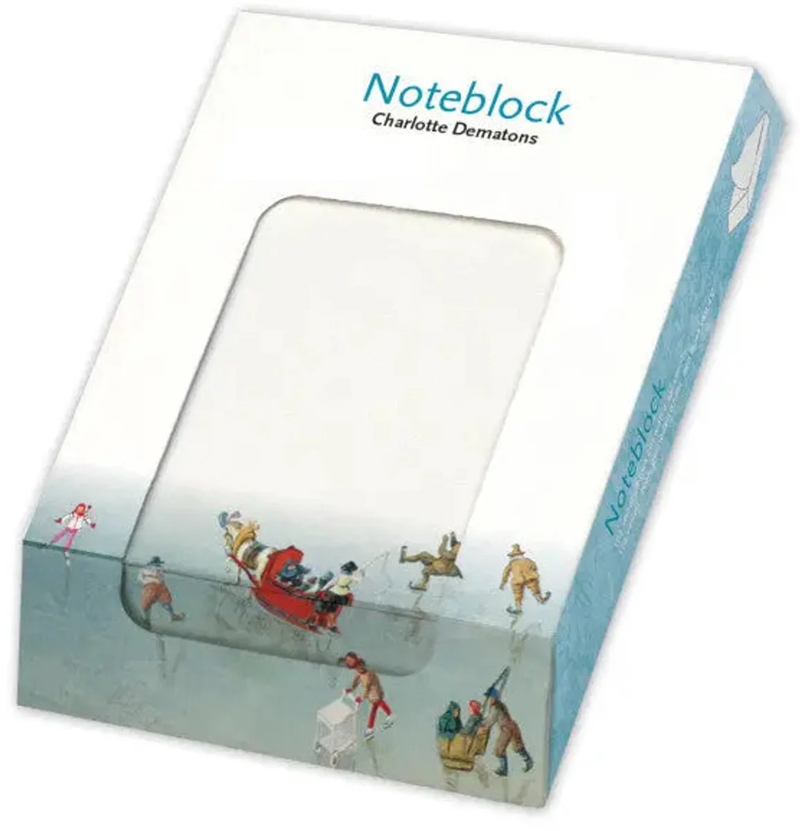 Memo blocnote: Winter, Charlotte Dematons fra Bekking & Blitz i Flerfarvet – produktbillede