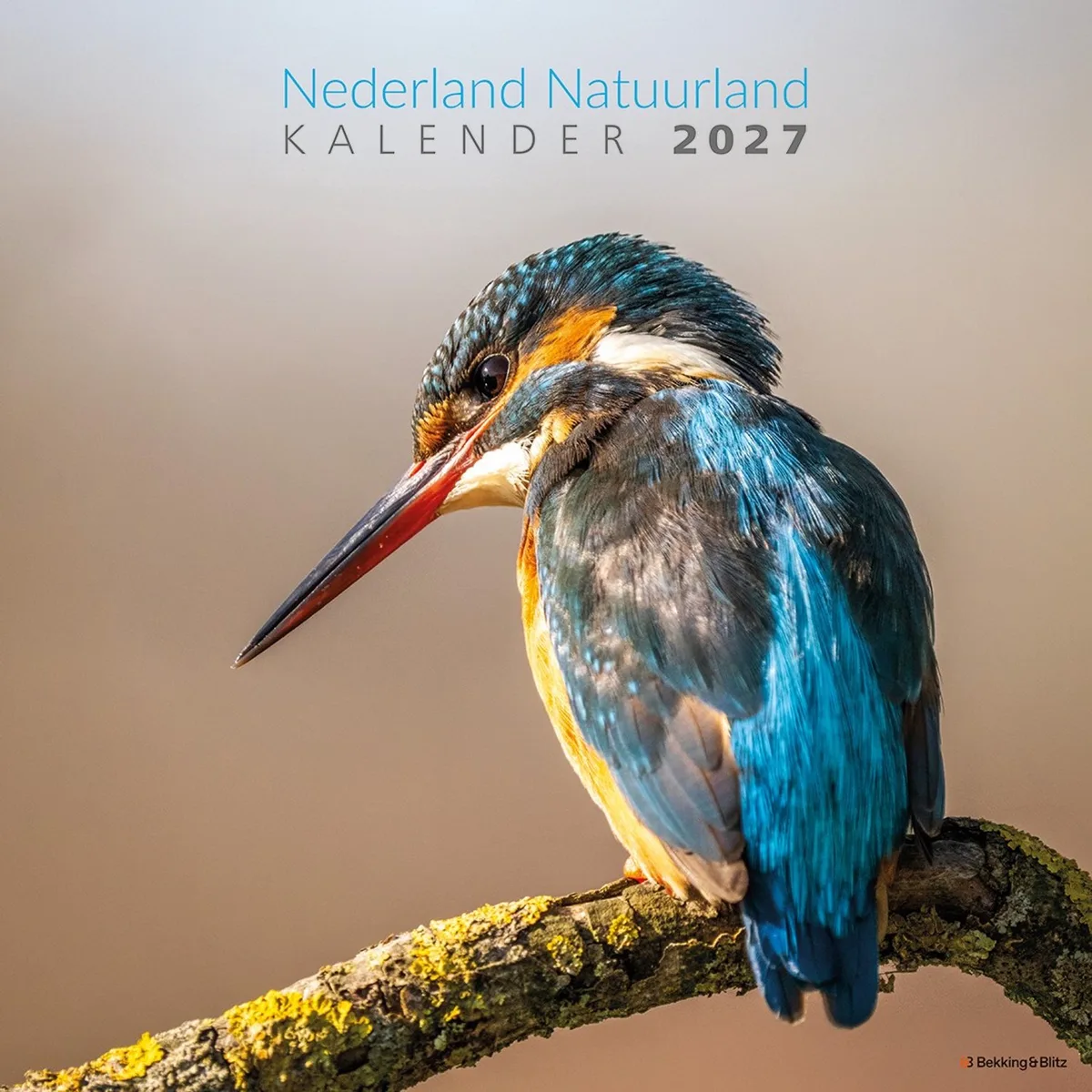 Nederland Natuurland Kalender 2027 de Bekking & Blitz en Multicolore – photo produit