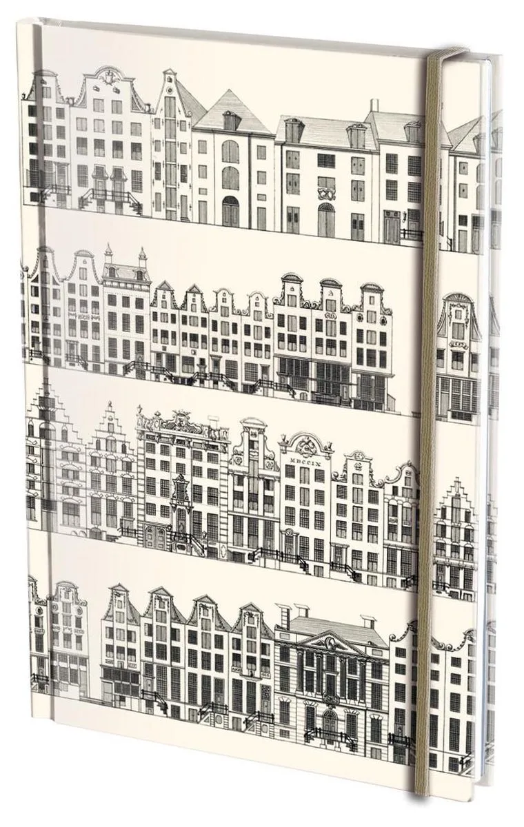 Notitieboek A5 - Grachtenpandjes de Bekking & Blitz en Multicolore – photo produit