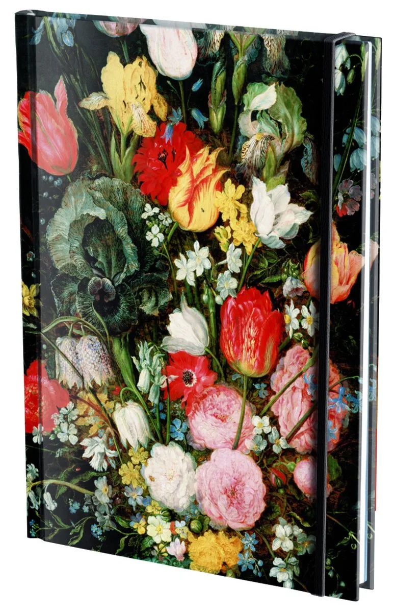Notitieboek A5, harde kaft: J.Brueghel de Oude, Museum Wien fra Bekking & Blitz i Flerfarvet – produktbillede