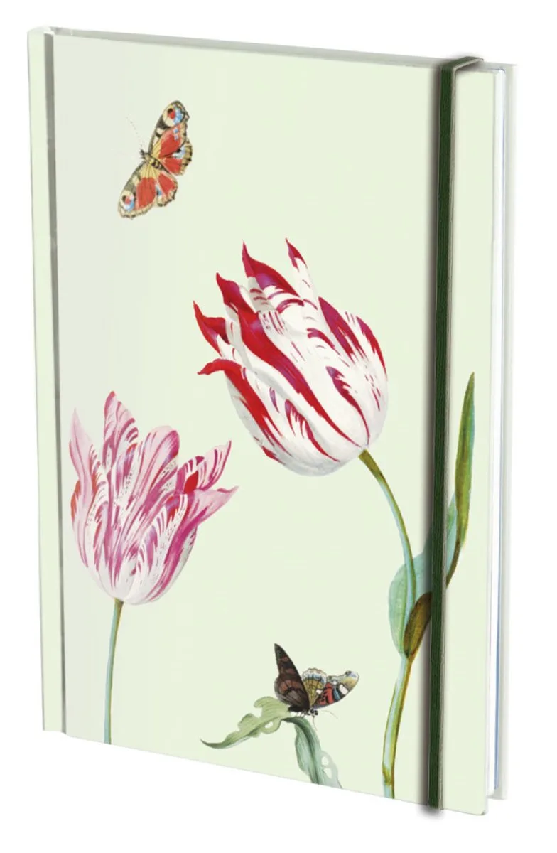 Notitieboek A5, harde kaft: Tulpen/Tulips, Jacob Marrel, Rijksmuseum Amsterdam fra Bekking & Blitz – produktbillede