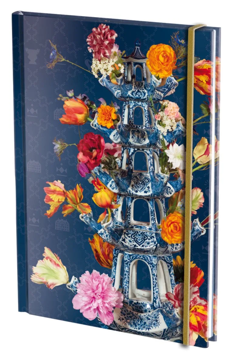 Notitieboek A5, harde kaft: Tulpenvaas, Paleis Het Loo de Bekking & Blitz – photo produit