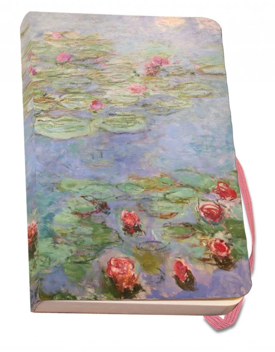 Notitieboek A6, harde kaft: Waterlelies, Claude Monet fra Bekking & Blitz i Waterlelies, Claude Monet – produktbillede