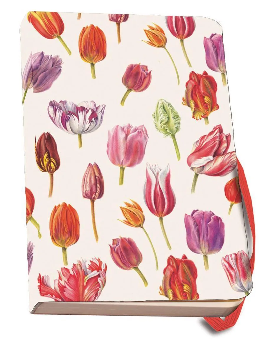 Notitieboek A6, zachte kaft: Collage of Tulips, Anita Walsmit Sachs fra Bekking & Blitz i Flerfarvet – produktbillede