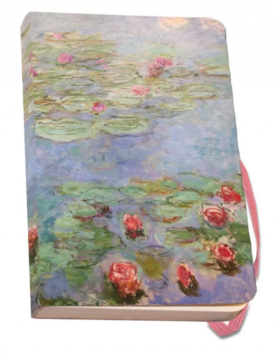 Notitieboek A6, zachte kaft: Water Lilies, Claude Monet fra Bekking & Blitz i Flerfarvet – produktbillede