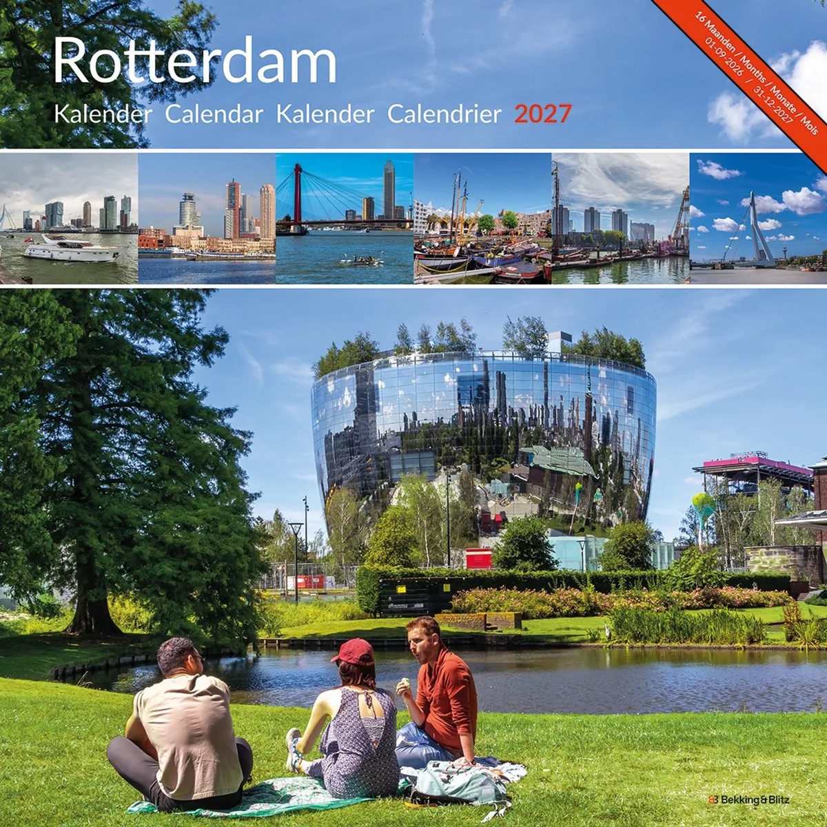 Rotterdam Kalender 2027 de Bekking & Blitz en Multicolore – photo produit