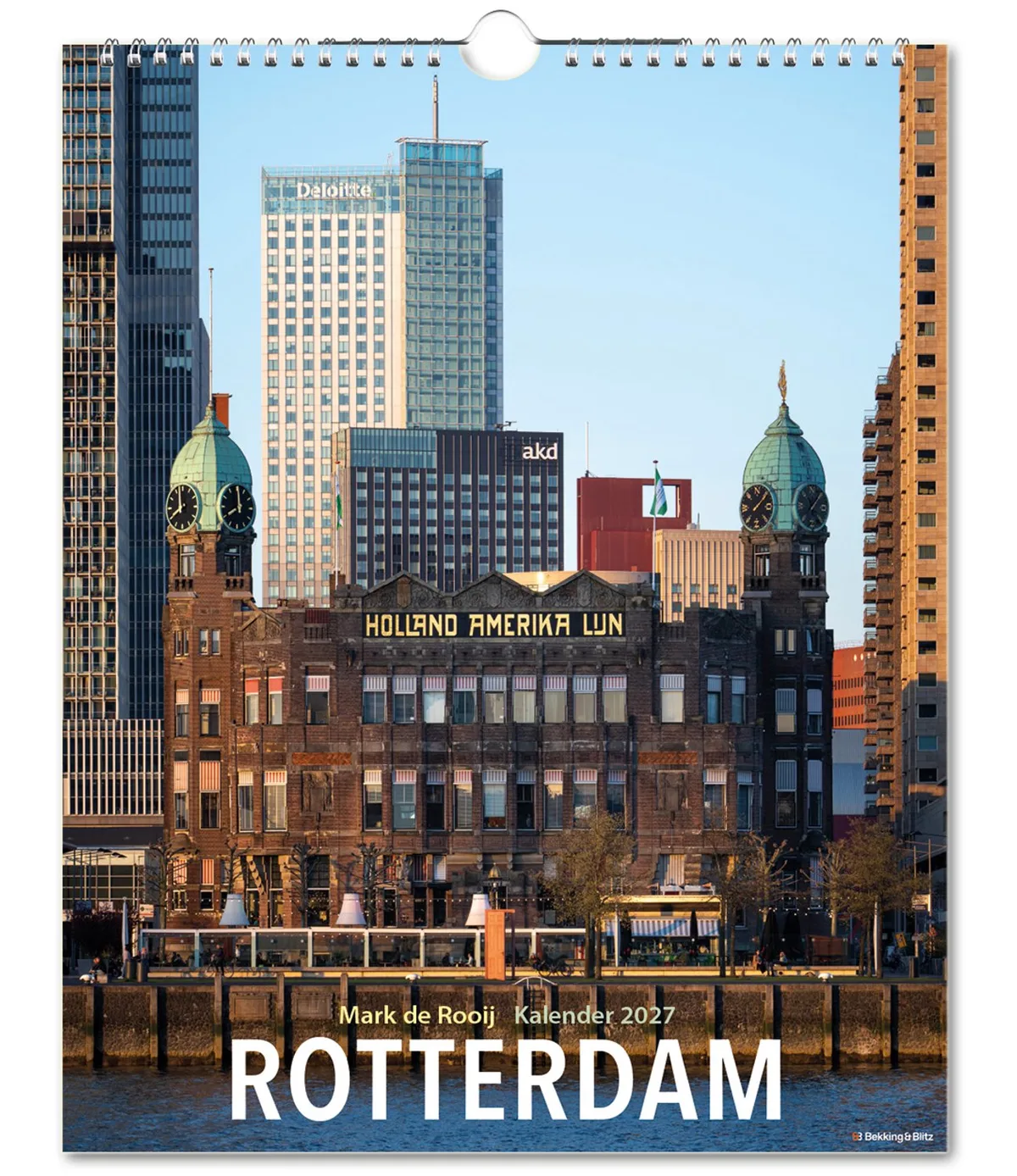 Rotterdam, Mark de Rooij Kalender 2027 von Bekking & Blitz – Produktfoto
