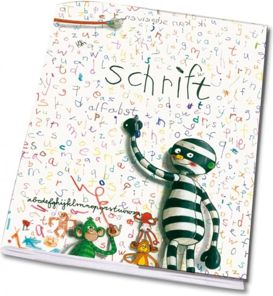 Schrift A5 Alfabet Charlotte Dematons fra Bekking & Blitz – produktbillede