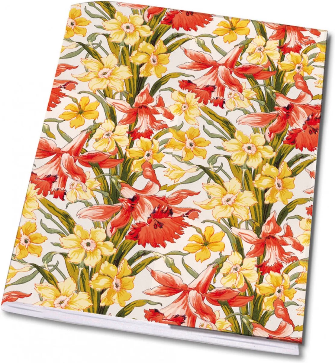 Schrift A5 Bloemen Tapetenmuseum by Bekking & Blitz in Red – product photo