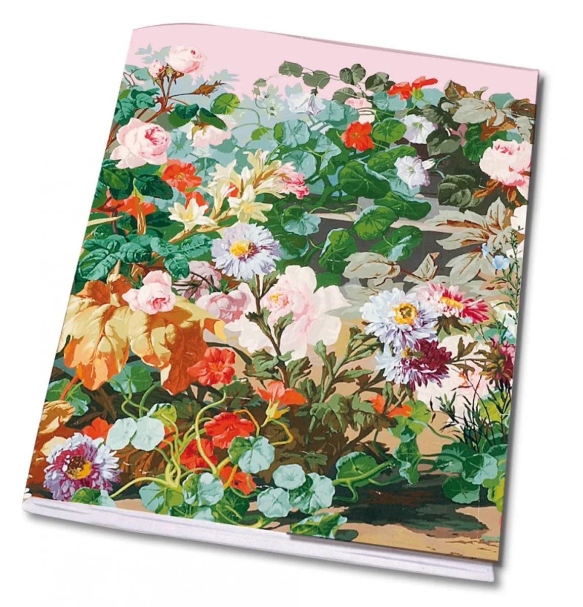 Schrift A5 - Flowers - Musée du Papier Peint van Bekking & Blitz in Groen – productfoto