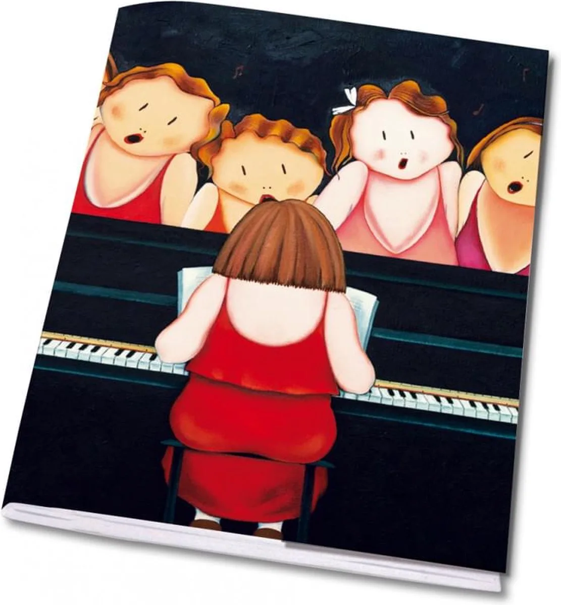 Set van 3 schriften Judith Stam TON SUR TON de Bekking & Blitz en Zwart rood – photo produit
