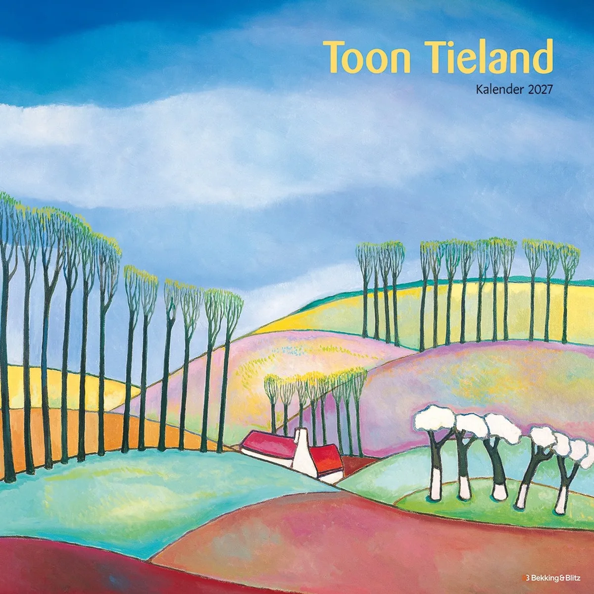Toon Tieland Kalender 2027 van Bekking & Blitz in Meerkleurig – productfoto