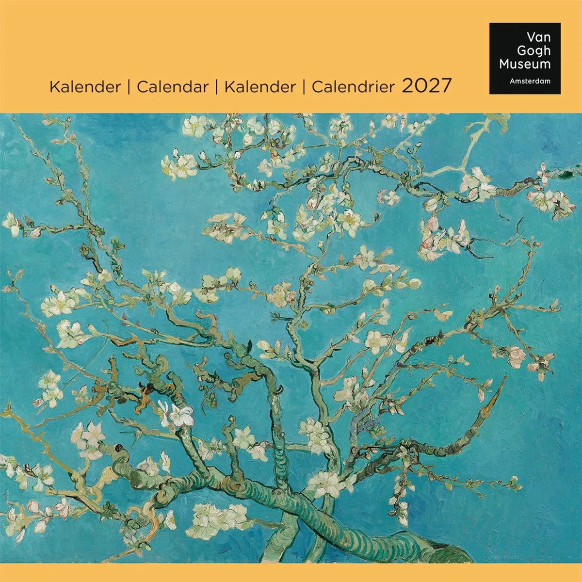 Van Gogh Kalender 2027 de Bekking & Blitz en Jaune – photo produit