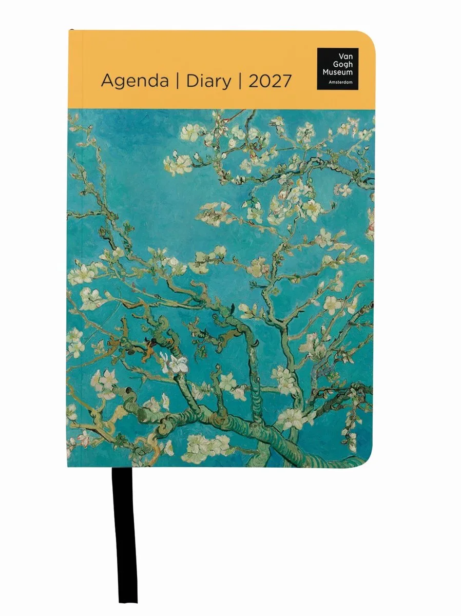 Van Gogh Mini Agenda 2027 fra Bekking & Blitz i Gul – produktbillede