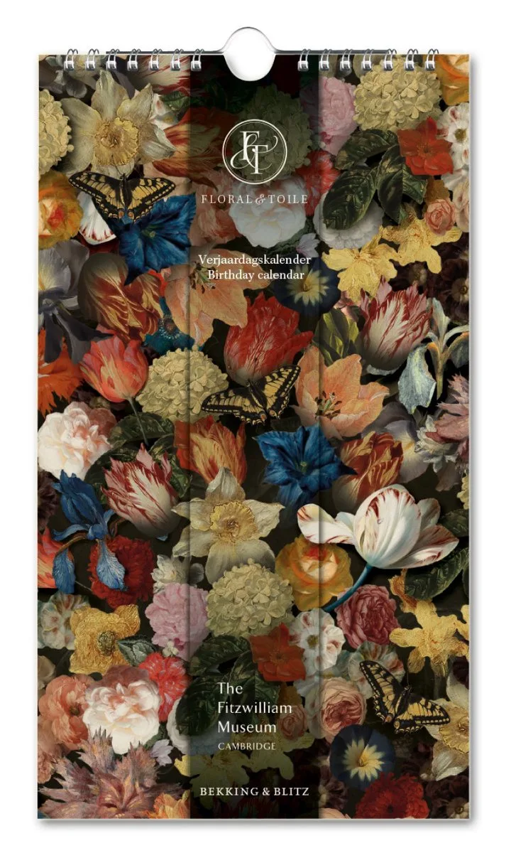 Verjaardagskalender Floral & Toile, The Fitzwilliam Museum fra Bekking & Blitz i Flerfarvet – produktbillede