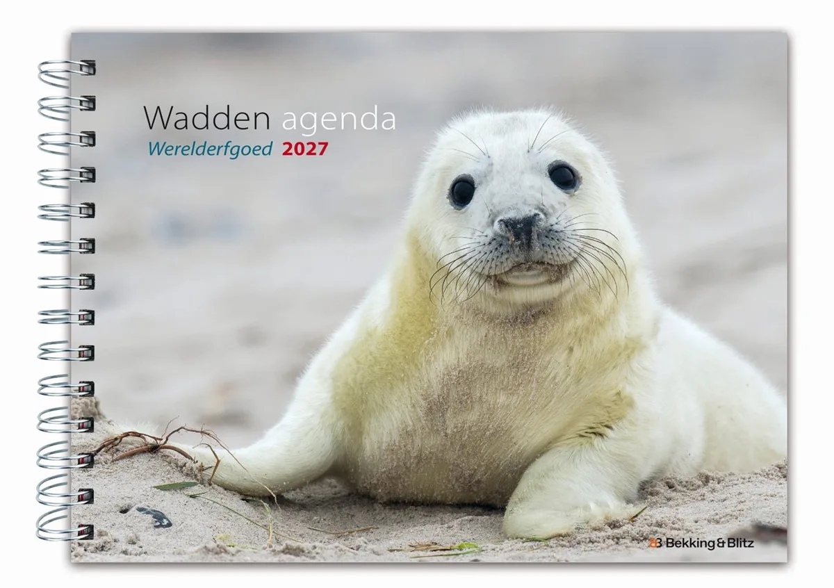 Wadden Werelderfgoed Weekagenda 2027 fra Bekking & Blitz i Hvid – produktbillede
