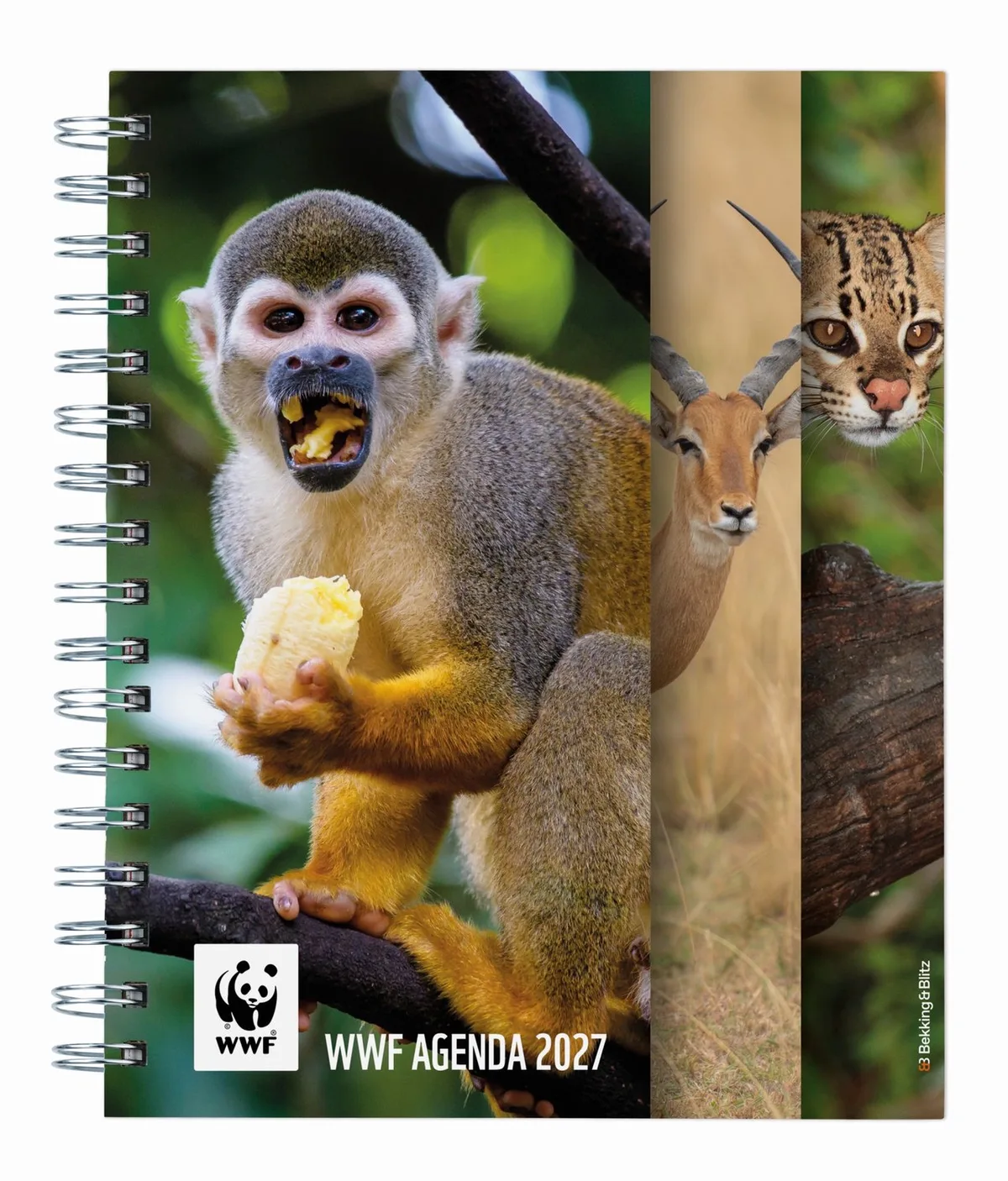 WWF Weekagenda 2027 fra Bekking & Blitz i Grøn – produktbillede