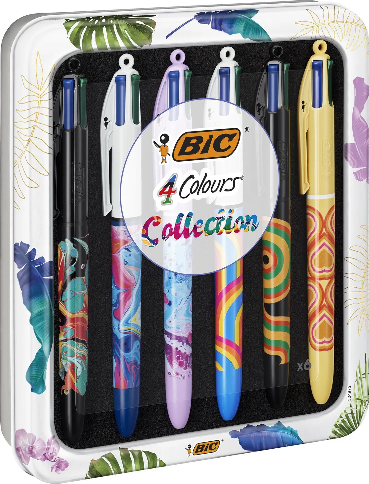 4-Farben-Kugelschreiber 4 Colours, Schreibfarbe: farbsortiert van BIC – productfoto