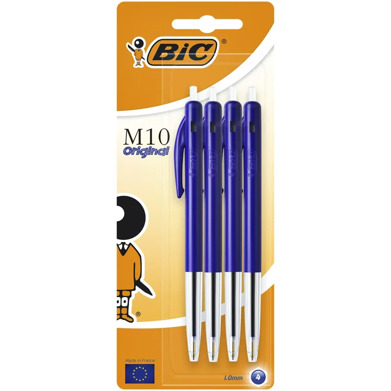 Balpen bic m10 m blauw | 20 stuks de BIC – photo produit