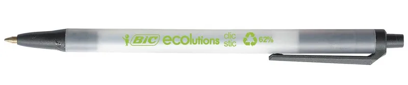balpen ECOlutions Clic Stic zwart de BIC – photo produit