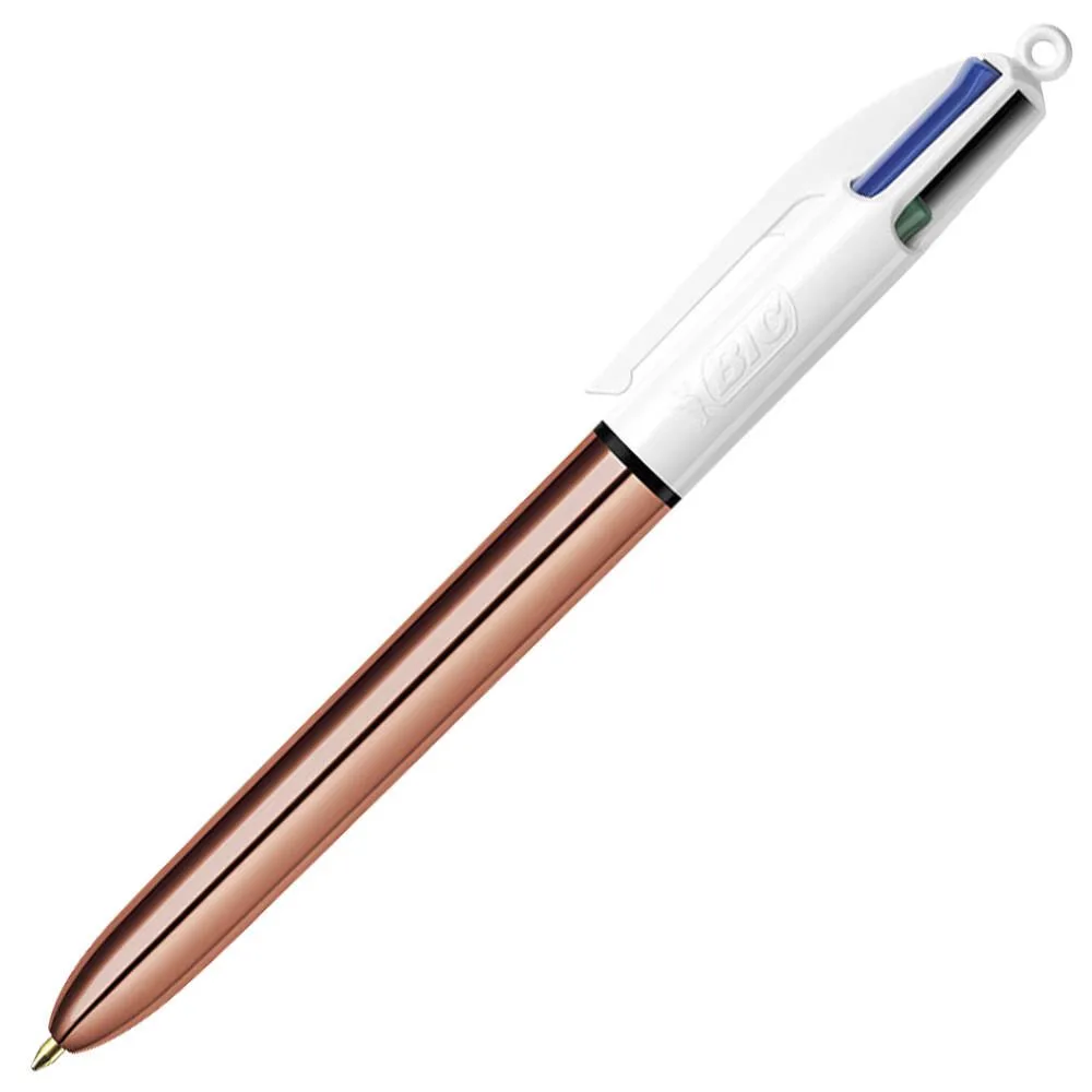 BIC 4-Farben-Kugelschreiber 4 Colours Shine rosegold by BIC – product photo