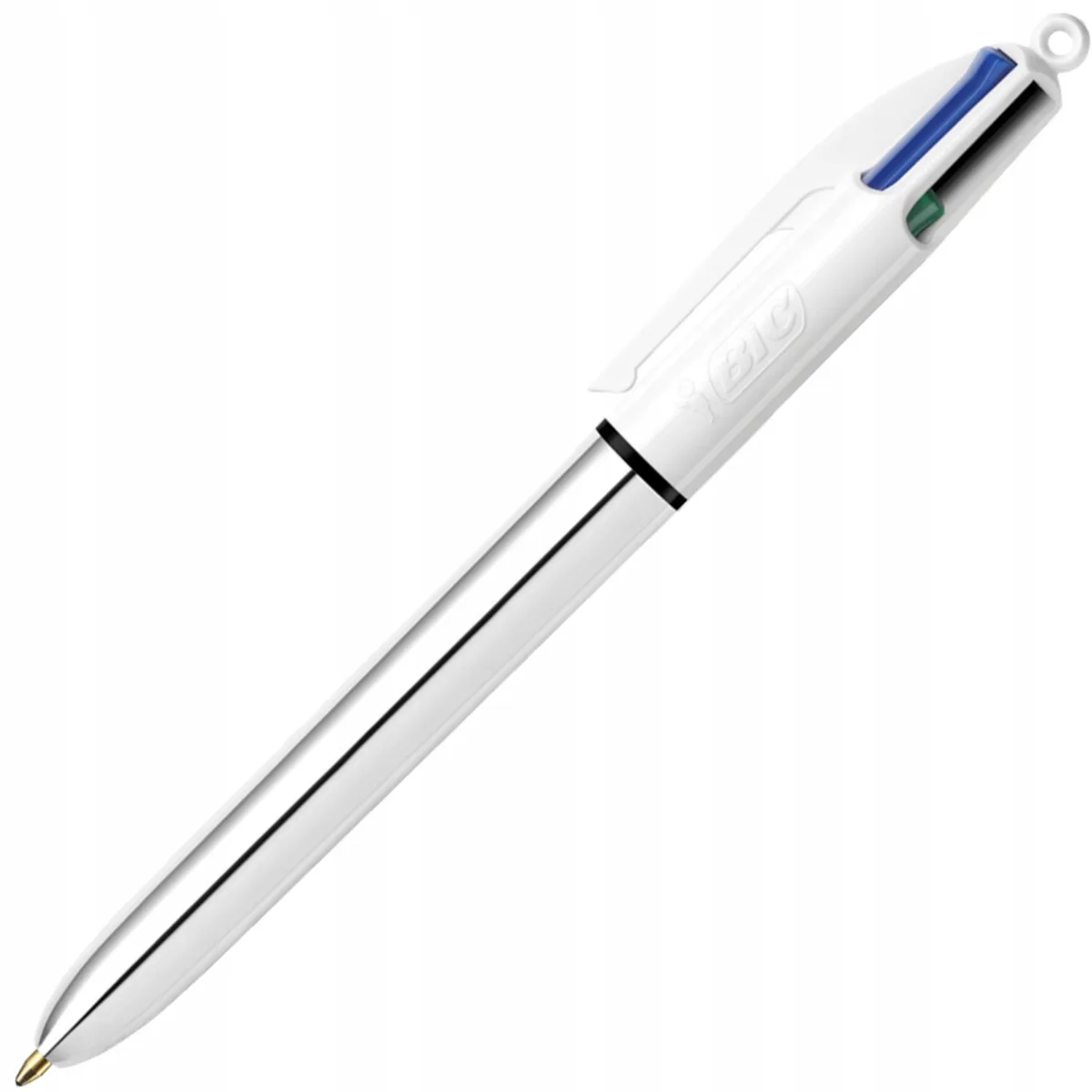 BIC 4 Kleuren Pen Shine Silver - Vloeiend Schrijven von BIC – Produktfoto