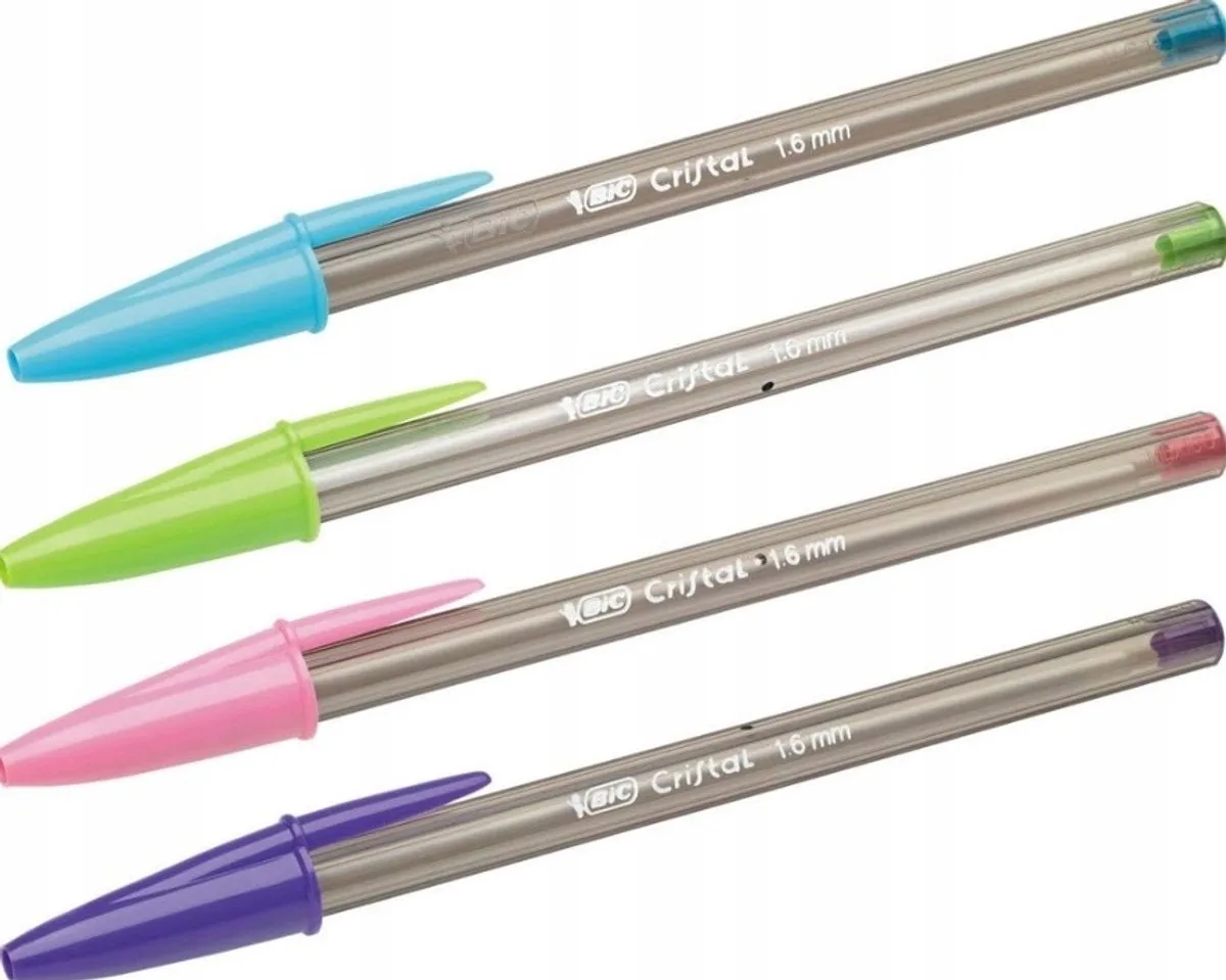 Cristal Fun Kleurpotloden Set - 8 stuks by BIC in Blue – product photo