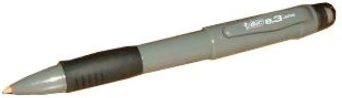 e.3 pen met vulpotlood en balpen - blauw från BIC i Grijs of blauw – produktbild