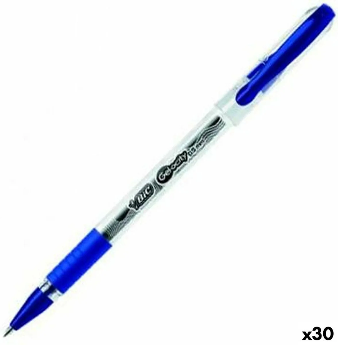 Gelpen Bic Ocity Stic 0,5 mm (30 Stuks) van BIC in Blauw – productfoto