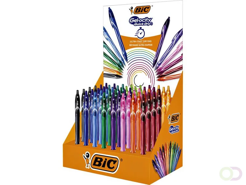Gelschrijver Bic Gelocity quick dry assorti de BIC – photo produit