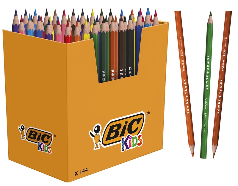 Kids kleurpotlood Ecolutions Evolution 144 potloden (classpack) by BIC – product photo