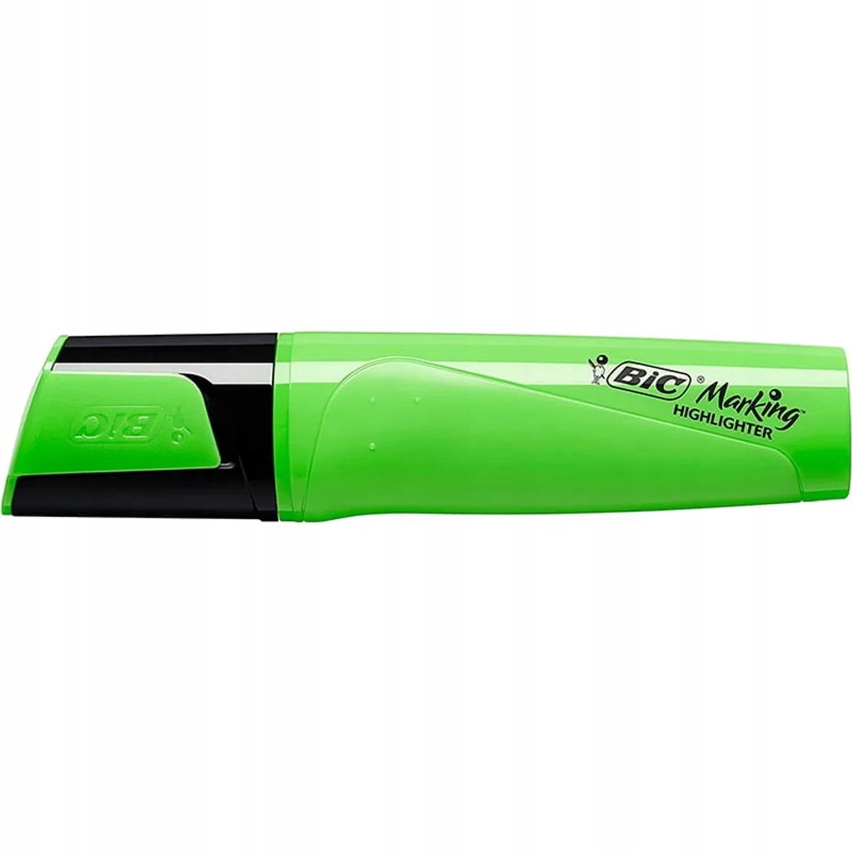 Markeerstift Plat - 1 Stuk by BIC in Green – product photo