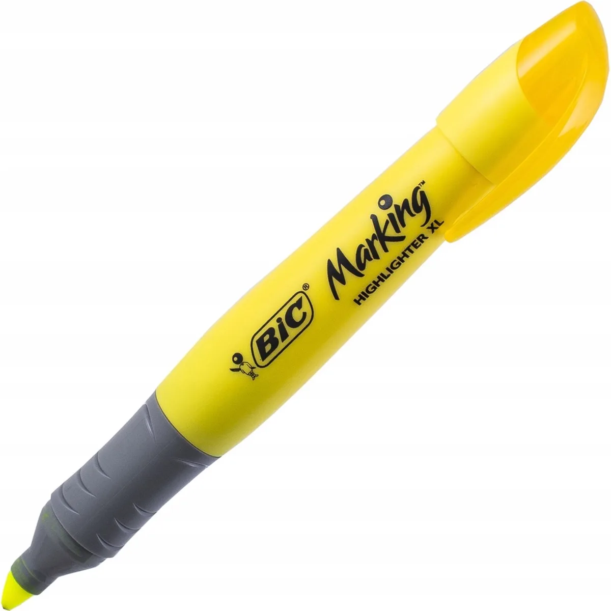 Merkloze Gele Highlighter XL - Sneldrogend en Comfortabel by BIC in Yellow – product photo