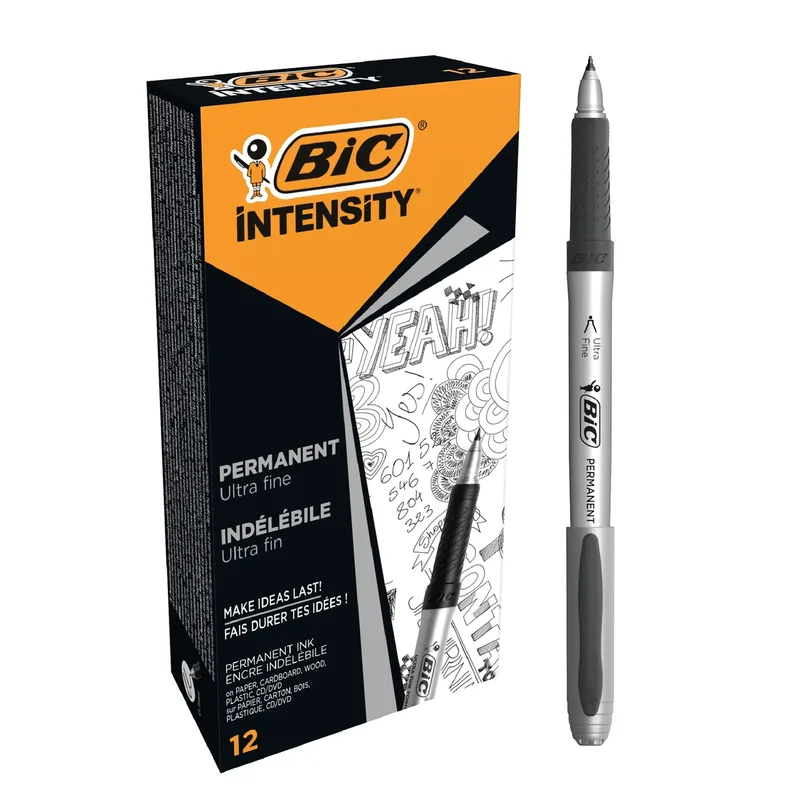 Permanent marker bic intensity uf zwart de BIC – photo produit