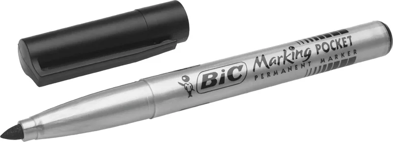 Permanent-Marker Marking POCKET ECOlutions, schwarz van BIC – productfoto