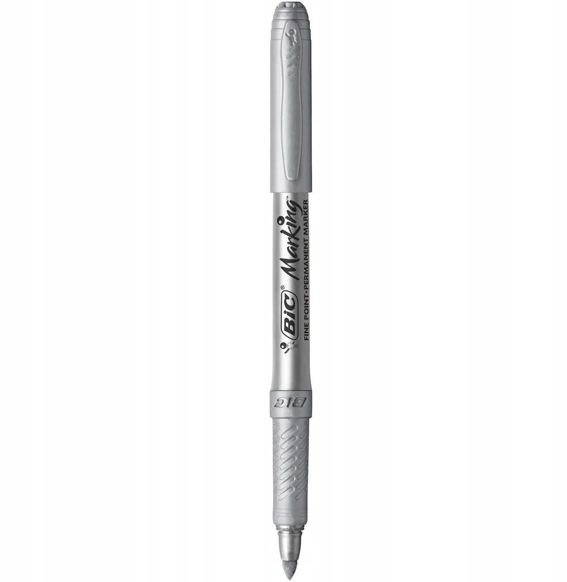 Permanent Marker Srebrny - Sneldrogend & Veelzijdig by BIC in Silver – product photo