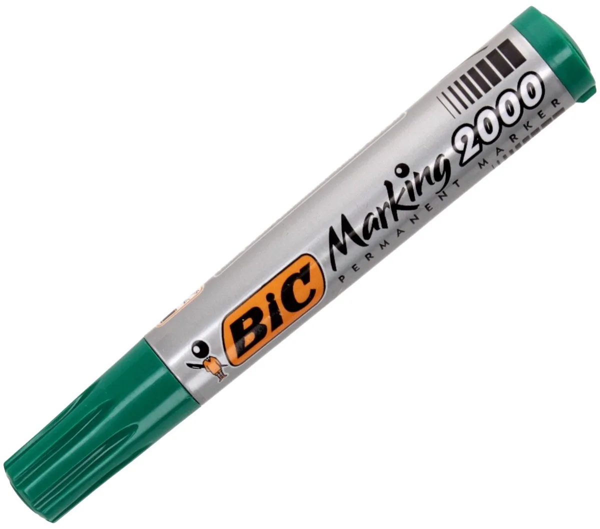 Permanente Marker 1.7 mm - Vloeiend Schrijven von BIC in Grün – Produktfoto