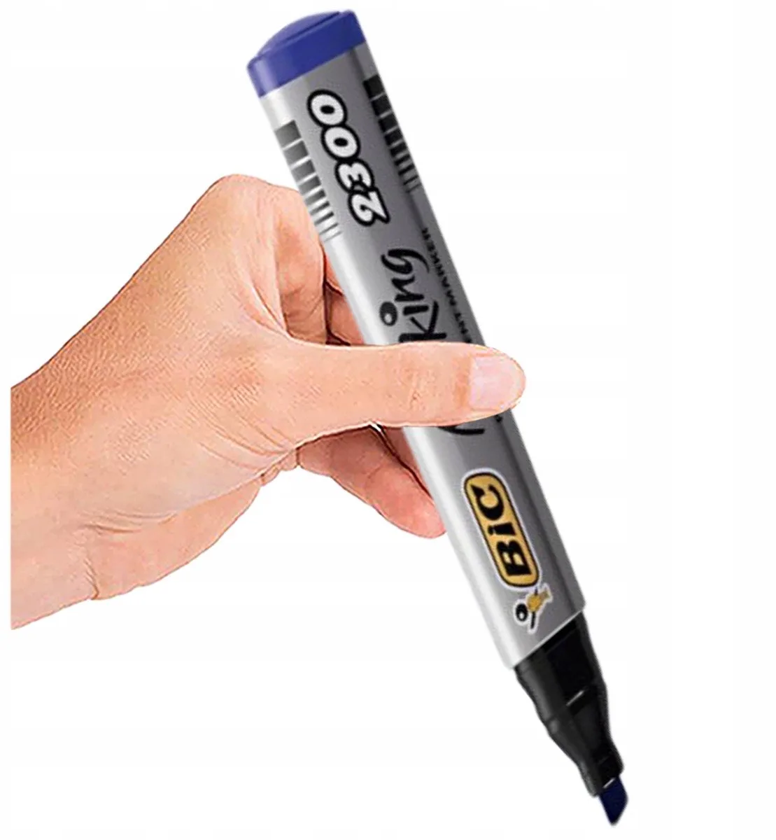 Permanente Marker voor Folie en Glas, 3-5mm de BIC en Bleu – photo produit