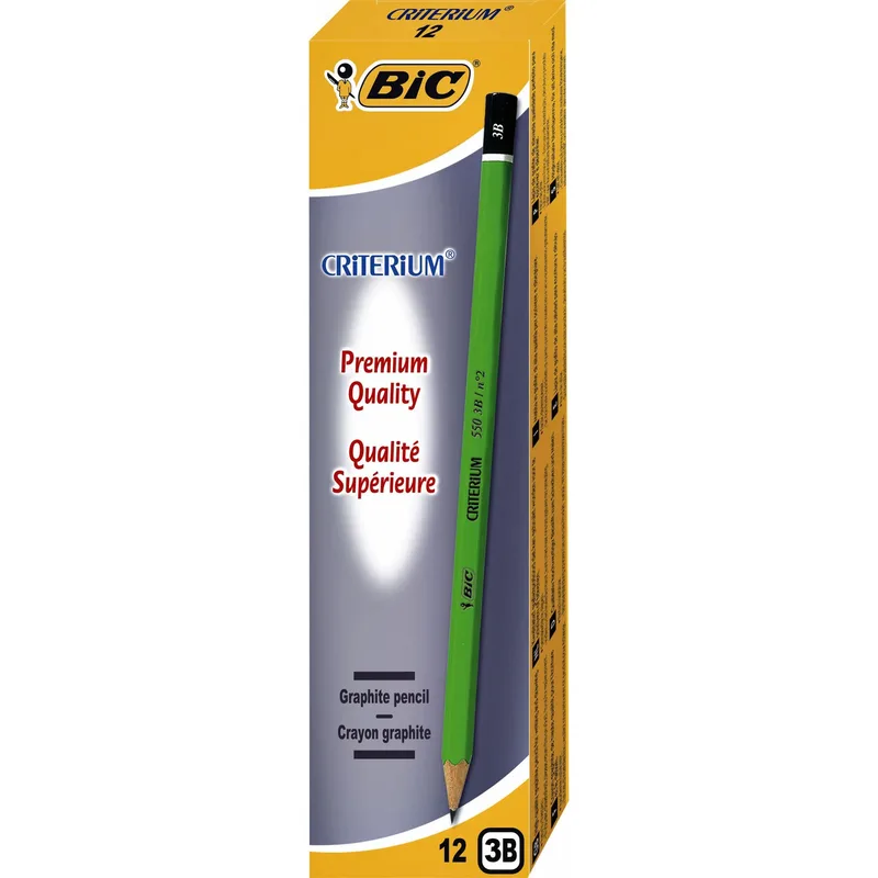 Potlood bic criterium 550 3b | 12 stuks de BIC – photo produit