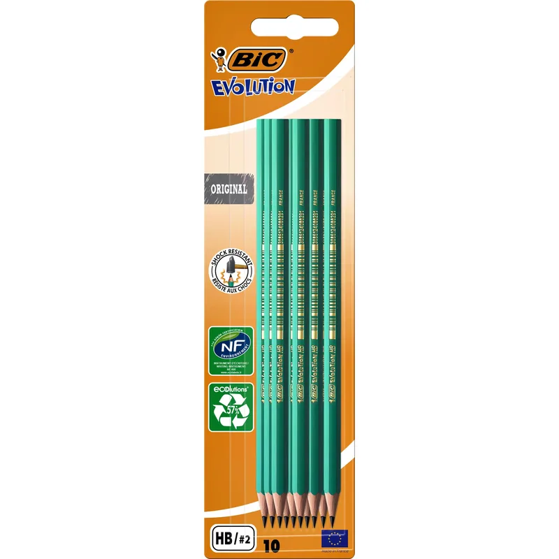 Potlood bic evolution ecolutions 655 hb | 25 stuks by BIC – product photo