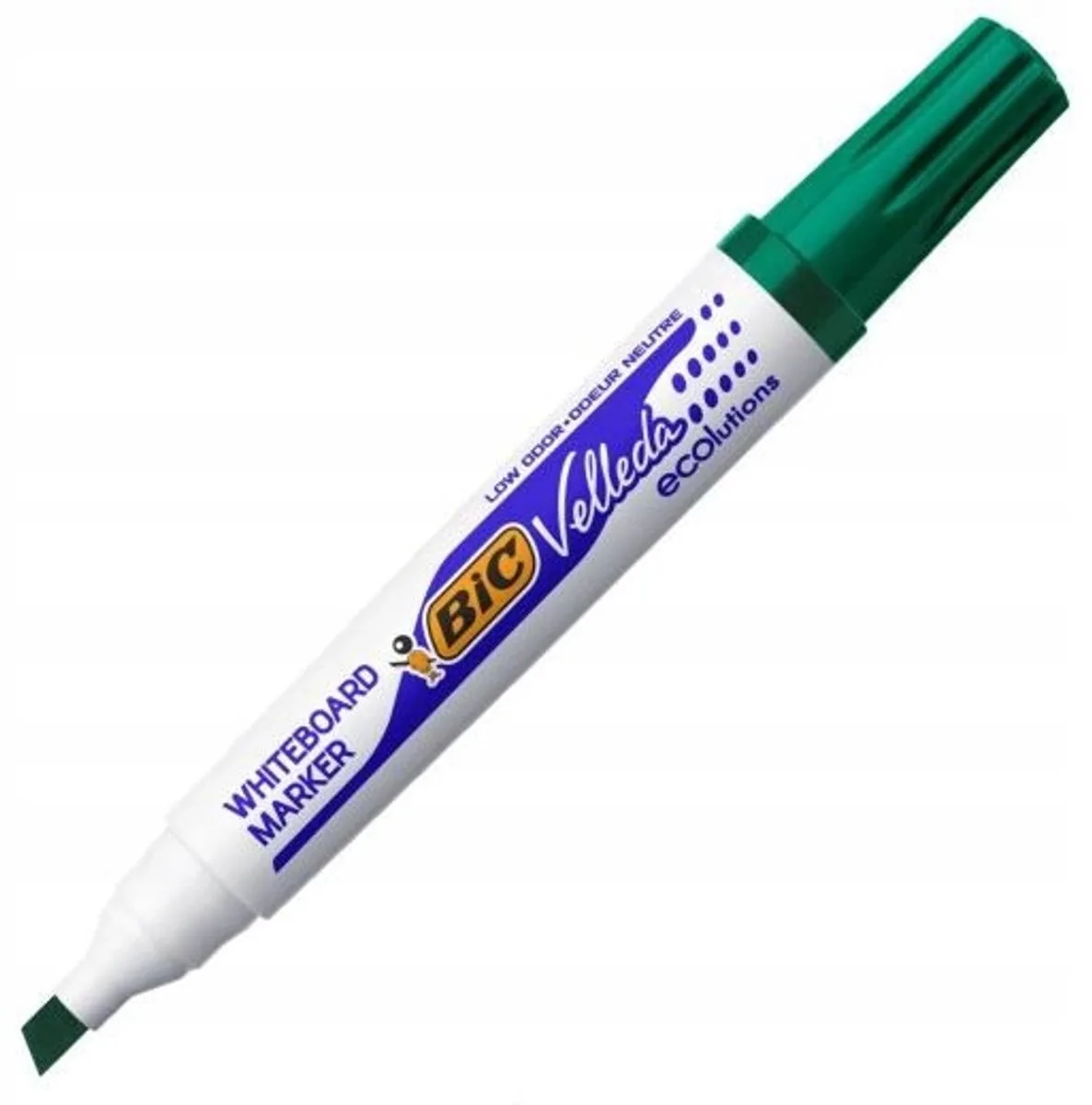 Velleda whiteboardmarker, 3,7-5,5 mm van BIC in Groen – productfoto