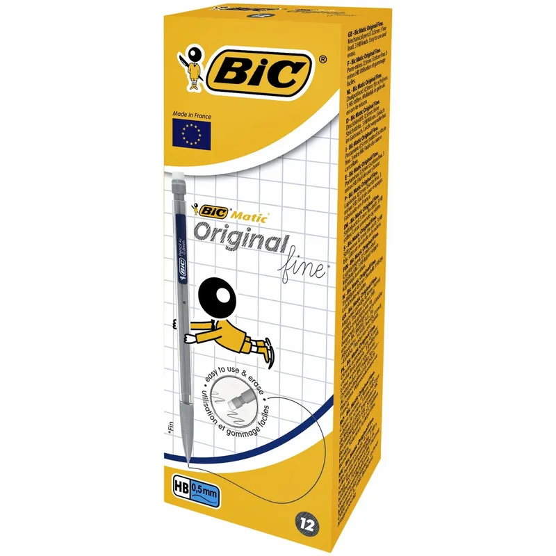 Vulpotlood bic matic original hb 0.5mm | 12 stuks by BIC – product photo