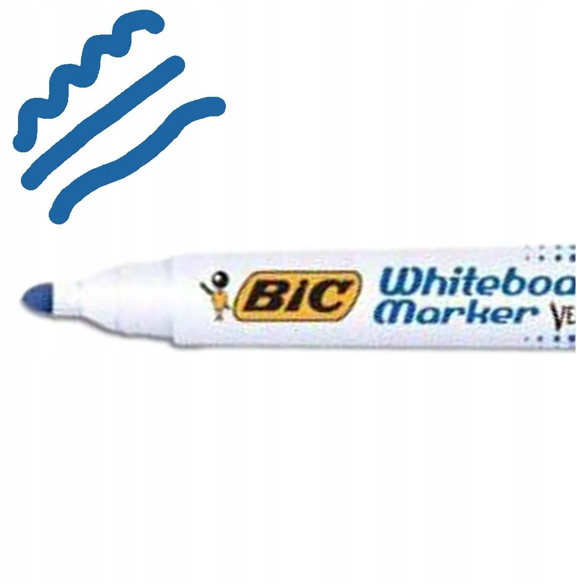 Whiteboard Marker Rond Punt 1.5mm fra BIC i Blå – produktbillede