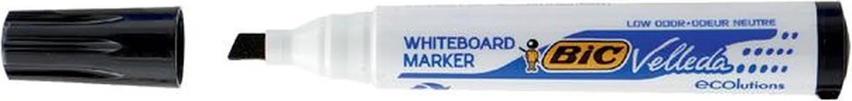 Whiteboardmarker bic 1751 schuin l | 12 stuks von BIC in Schwarz – Produktfoto