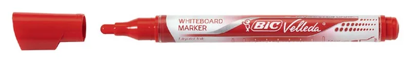 Whiteboardmarker Bic Velleda liquid rond medium rood by BIC – product photo