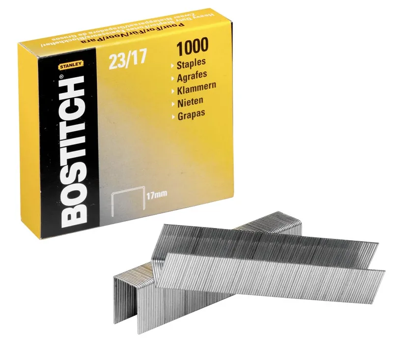 nietjes 23-17-1M, 17 mm, verzinkt, voor 00540, HD-23L17, HD-12F by Bostitch – product photo