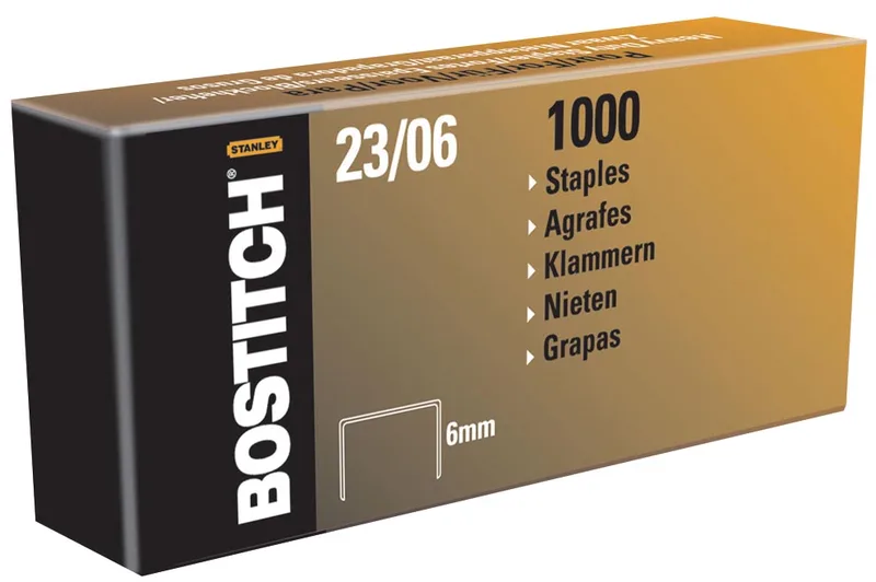 nietjes 23-6-1M, 6 mm, verzinkt, voor PHD60, B310HDS, HD-23L17 by Bostitch – product photo