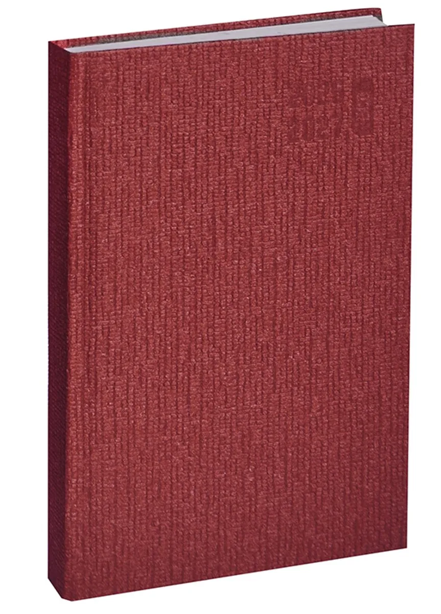 agenda 2026-2027 - ECO DECO - Schoolagenda - 1 dag per pagina - Gebonden - Dagoverzicht - 11.5 x 16.9 cm van Brepols in Rood – productfoto