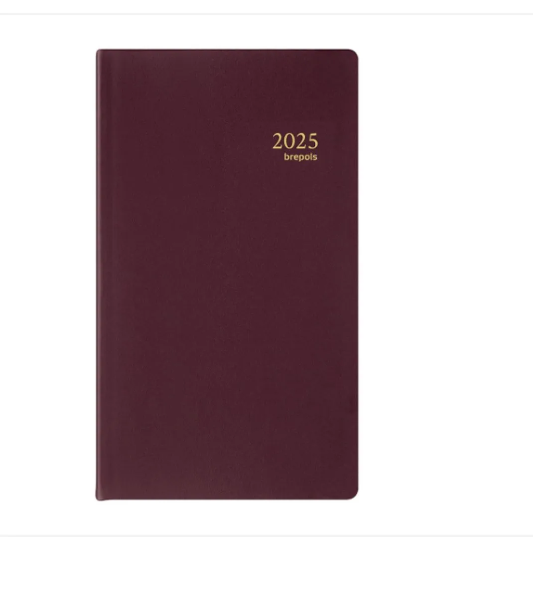 agenda 2026 - NOTAPLAN - Genova + Notes - Weekoverzicht - 1w/2p - 8,9 x 16 cm van Brepols in Bordeaux – productfoto